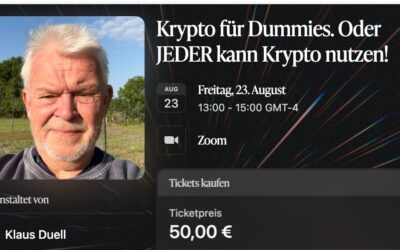 So geht Krypto. Und: Zahlen mit Krypto per E-Mail? Proton-Wallet! Geschenkt!